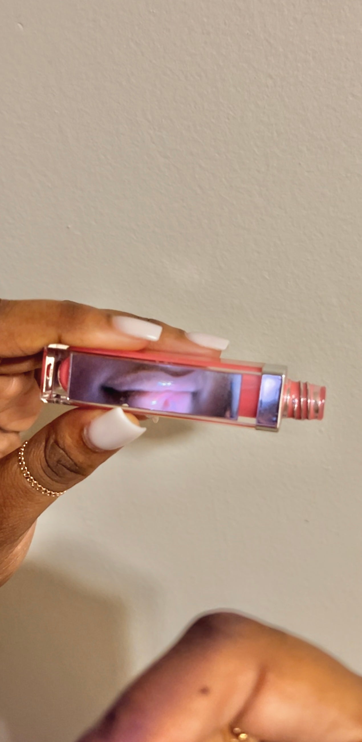 “Just a girl lip gloss”
